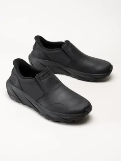 Skechers - Slip-Ins Conner - Rayne - Svarta slip-Ins promenadskor i oljad nubuck