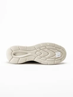 Skechers - Slip-Ins Garner - Mörkgröna slip-Ins sneakers i mesh