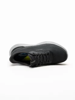 Skechers - Slip-Ins Garner - Svarta slip-ins sneakers i mesh