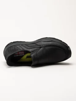Skechers - Slip-Ins Respected - Elgin - Svarta slip-Ins promenadskor i skinn