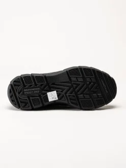 Skechers - Slip-Ins Respected - Elgin - Svarta slip-Ins promenadskor i skinn