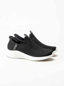 Skechers - Slip-Ins Ultra Flex 3.0 - Svarta slip-ins sneakers