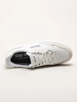 Skechers - Sport Court 2.0 - Konor - Vita sneakers i skinn