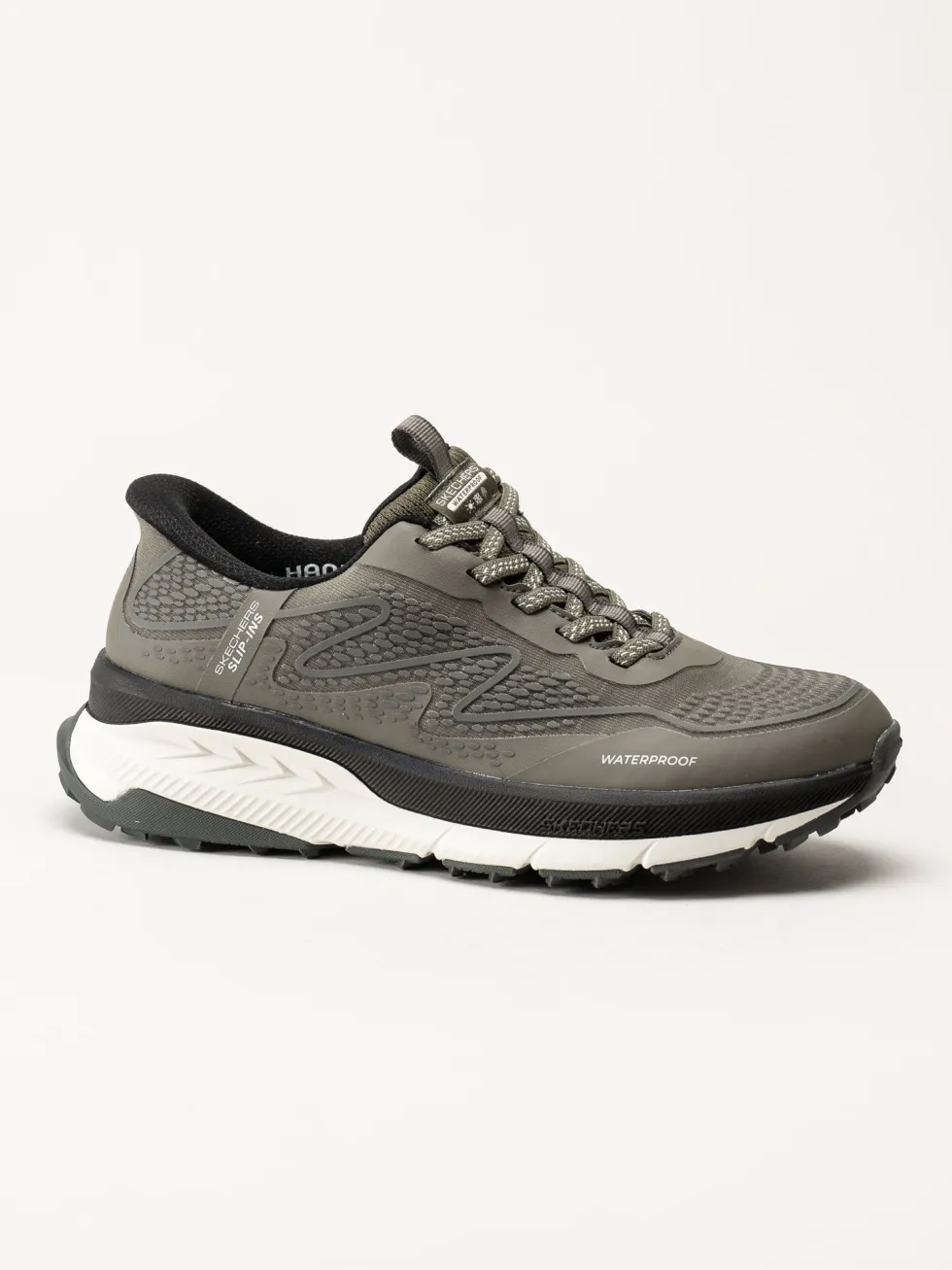 Skechers - Switch Back - Mist - Olivgröna sportskor