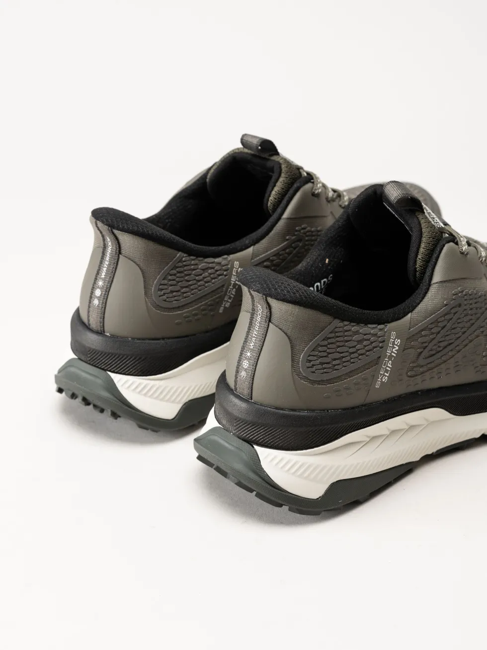 Skechers - Switch Back - Mist - Olivgröna sportskor
