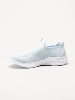 Skechers - Ultra Flex 4.0 - Ljusblå slip-ins sneakers