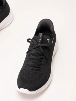 Skechers - Ultra Flex 4.0 - Svarta slip ins sneakers