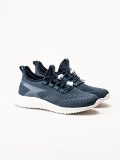Soft Comfort - Heliett - Mörkblå sneakers i stickad textil