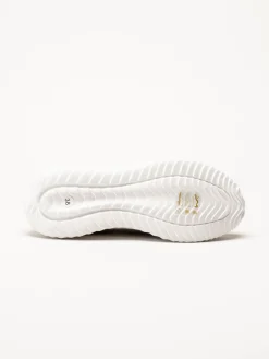 Soft Comfort - Swiss - Beige sneakers i stickad textil