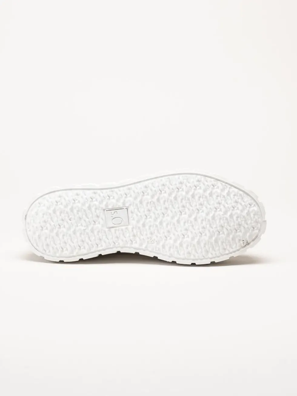 S.Oliver - Ljusbeige chunky sneakers i textil