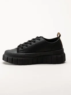 S.Oliver - Svarta sneakers med platåsula
