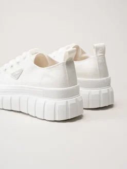 S.Oliver - Vita chunky sneakers i textil