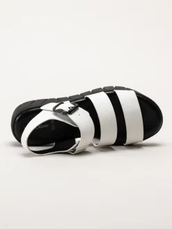 S.Oliver - Vita sandaler i skinnimitation