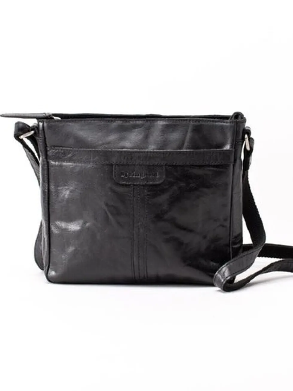 Springfield - Brun weekendbag i skinn