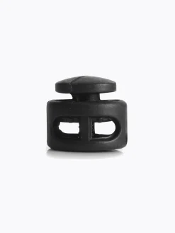 Springyard - Cord Lock Flat - Svart snörstopp