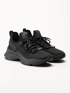 Steve Madden - Mac-E - Svarta chunky sneakers i textil