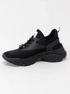 Steve Madden - Match-E - Svarta chunky sneakers i textil