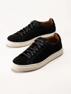 Strömberg - Arezzo - Svarta sneakers i mocka
