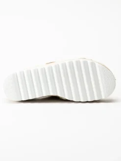 Sweeks - Sonja - Beige sandaler i mocka