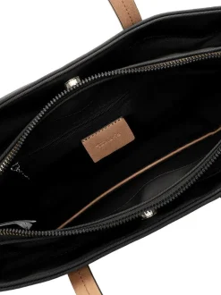 Tamaris bags - Gertraud City Shopper M - Svart handväska i tvåfärgat utförande