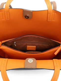 Tamaris Bags - Keshia Cityshopper L - Mörkblå minimalistisk stor väska - två i en