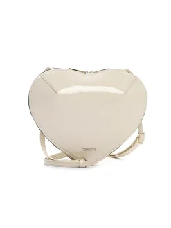 Tamaris Bags - Kimberlie Small - Ljusbeige hjärtformad liten handväska