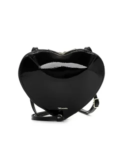Tamaris Bags - Kimberlie Small - Svart hjärtformad liten handväska