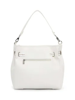 Tamaris Bags - Kirima SC handbag M - Vit medium handväska i mjuk skinnimitation