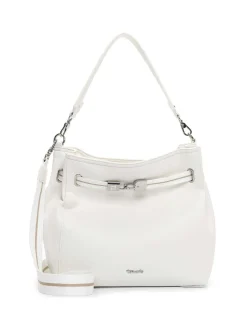 Tamaris Bags - Kirima SC handbag M - Vit medium handväska i mjuk skinnimitation