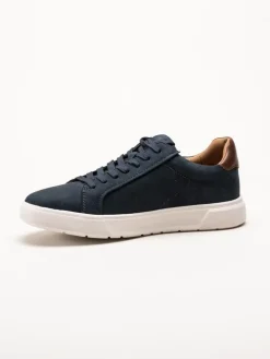 Tamaris Men - Blå sneakers i nubuck