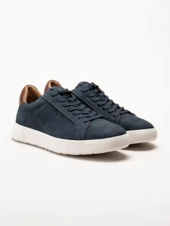 Tamaris Men - Blå sneakers i nubuck