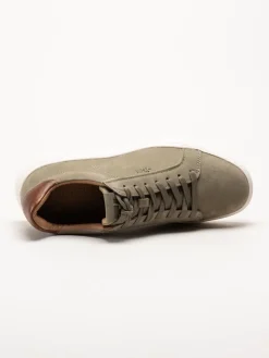 Tamaris Men - Gröna sneakers i nubuck