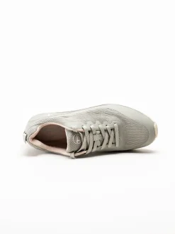 Tamaris Wide - Gröna sneakers i mesh