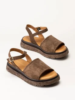 Ten Points - Mona - Mörkbruna sandaler