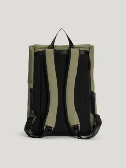 Tretorn - Tretorn Wings Daypack - Grön ryggsäck i mjukt men slitstarkt PU-material