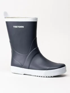 Tretorn - Wings - Mörkblå seglar-gummistövlar