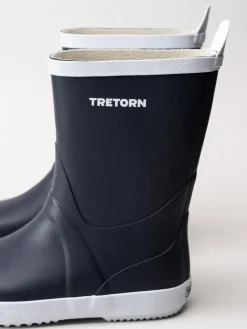 Tretorn - Wings - Mörkblå seglar-gummistövlar