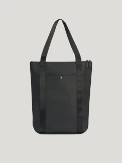 Tretorn - Wings Tote - Svart klassisk totebag i vattentätt PU-tyg