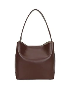 Ulrika Design - Minimalism Hink - Vinröd hinkväska i skinnimitation