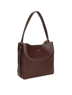 Ulrika Design - Minimalism Hink - Vinröd hinkväska i skinnimitation