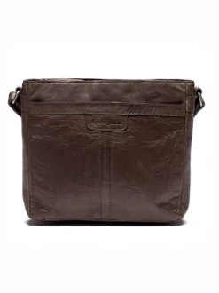 Ulrika Design - Ulrika Fur A-Line tote - Mörkbrun axelväska i mjuk skinnimitation