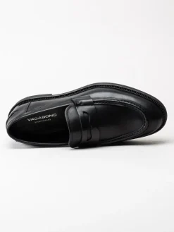 Vagabond - Alex M - Svarta loafers i skinn