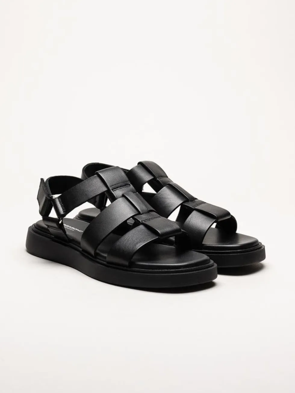 Vagabond - Connie - Svarta sandaler i skinn