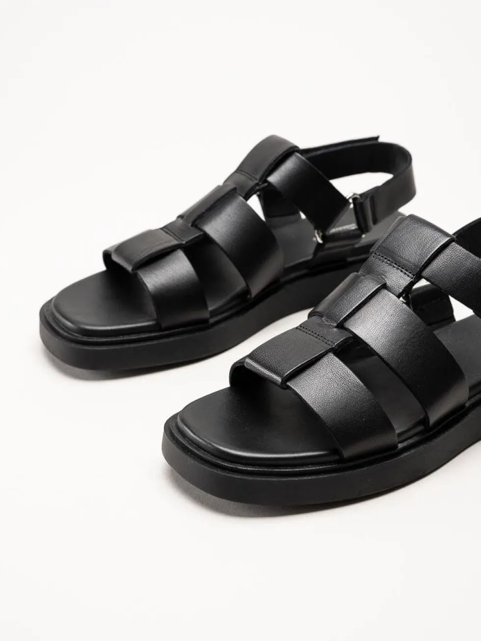 Vagabond - Connie - Svarta sandaler i skinn