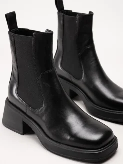 Vagabond - Dorah - Svarta chelsea boots med klack