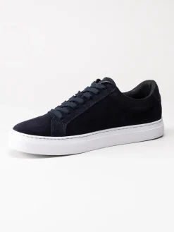 Vagabond - Paul 2.0 - Mörkblå sneakers i mocka
