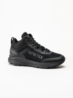 Viking Footwear - Stride Mid GTX - Svarta vandringsskor i Gore-tex